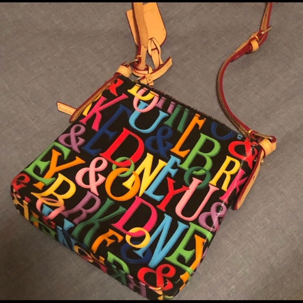 Dooney & Bourke Signature Rainbow multicolored bag